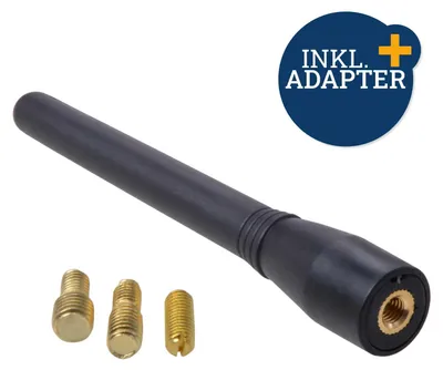 Image de Antenne avec adaptateur pour filetage M5, M6, M7 voiture