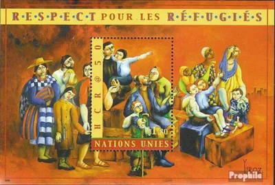Produktbild von Briefmarken UNO - Genf 2000 Mi Block15 (kompl.Ausg.) postfrisch UNHCR