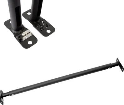 Produktbild von Gamma Klimmzugstange 105-130 cm schwarz wandmontiert