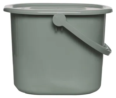 Produktbild von ZEWI bébé-jou 4161, Eimer für trockene Windeln, Grün, Polypropylen (PP), Einfarbig, 14 l, 290 mm