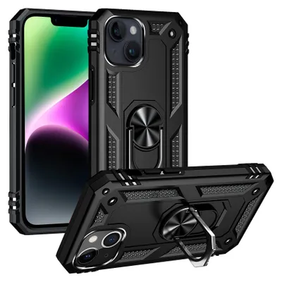 Immagine prodotto di Custodia per telefono cellulare Armor Shield per Apple iPhone 14 Custodia per telefono cellulare Ultra Hybrid Case, Nero