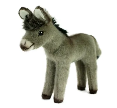 Produktbild von Kösen Eselfohlen 22 cm grau stehend
