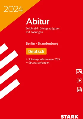 Produktbild von STARK Abiturprüfung Berlin/Brandenburg 2024 - Deutsch
