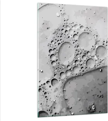Produktbild von Bilder auf glas - Einteilig - Abstraktion modern - 80x120cm - Glasbilder - Wandbilder - Bilder - zum Aufhängen bereit - Wanddekoration aus Glas - Glas Bilder - Wandbild auf Glas - GPA80x120-4079
