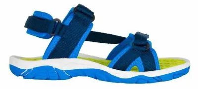 Produktbild von TrollKids - "Oslofjord" mit Trägern Sandalen für Kinder, 3 Klettverschlussriemen, Flach PP17598 (33,5 EU) (Blau)