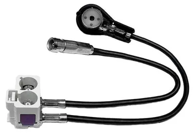 Original Kufatec Antennenadapter Diversity für Audi Navigation RNS-D auf RNS-E – Produktansicht