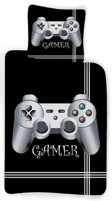 Produktbild von Bettwäsche Set Gamer 2 tlg.135x200 cm (80x80 cm)