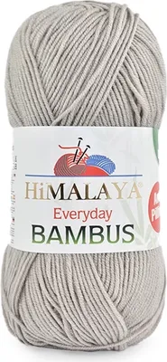 Obrázek produktu pro Himalaya Everyday Bambusová vlna, proti žmolkování, 260 m/100 g, antialergenní, šedo-stříbrná