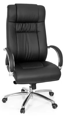 Obrázok produktu pre hjh OFFICE XXL otočná stolička XXL G 600 kancelárska stolička čalúnená do nosnosti 150 kg s podrúčkami Imitácia kože pre kanceláriu, domácnosť