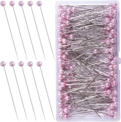 Produktbild von 65mm rosa Perlen Stecknadeln für Hochzeit und Handwerk