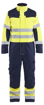 Image de Combinaison Blakläder Multinorm 6379, couleur : jaune haute visibilité/bleu marine, taille : C56