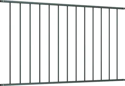 Obrázek produktu pro vidaXL Plotový panel z práškově lakované oceli 1,63 x 1,17 m antracitový