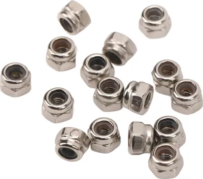 Image de 40Pcs RC Wheel Lock Nut Iron M2.5 Hex Accessory Kit for Traxxas 1/18 Climbing Car