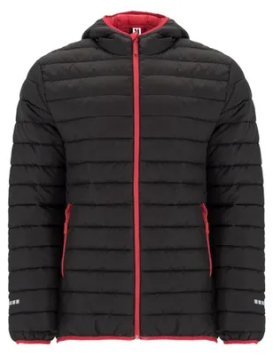 Image de Roly Sport - Veste de sport « Norway » pour hommes/femmes unie LT4857 (L) (noir/rouge)
