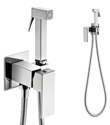 Produktbild von AjieQAQ Unterputz-Bidetarmatur mit Temperaturregelung, Silber