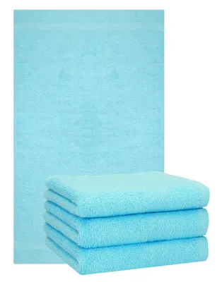 Produktbild von Betz 4 Stück Handtücher 50x100 cm PREMIUM  100% Baumwolle  Farbe: türkis