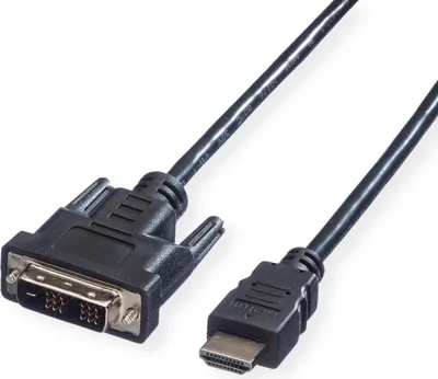 Immagine prodotto di Cavo VALUE DVI (18+1) ST - HDMI ST, nero, 1,5 m