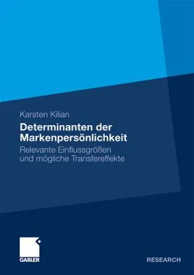 Obrázok produktu pre Determinanten der Markenpersönlichkeit