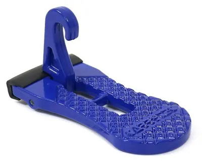 Produktbild von Türpedal Fußpedal Leiter Fußstütze Tür Haken Steighilfe Alu Blau