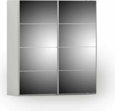Produktbild von Veto Schiebetürenschrank 2 Türen breit 183 cm weiss.