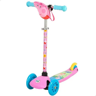 Produktbild von Peppa Pig 77760 Tretroller Rosa Rosa One Size