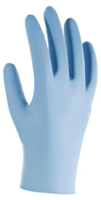 Immagine prodotto di ANSELL 100x guanti monouso TouchNTuff 92-670 misura 9,5-10 nitrile blu chiaro - 92-670-9,5-10