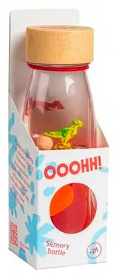 Produktbild von Sombo Sensorikflasche Move TRex, Transparent, Glas