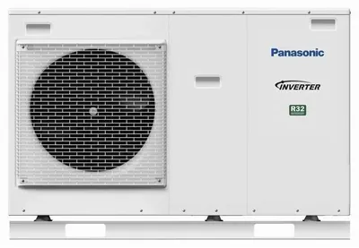 Produktbild von Panasonic Wärmepumpe Aquarea HP, Monoblock-Außengerät, 9kW, R32, 1-phasig, 1 Stk.