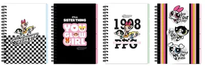 Produktbild von Ringbuch B5, 96 Seiten, kariert, Powerpuff Girls Motiv