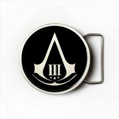 Produktbild von Assassin's Creed 3 Gürtelschnalle - Logo