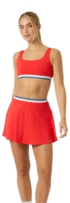 Imagen del producto de Falda de tenis Björn Borg Ace Court, color rojo fuego