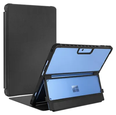 Produktbild von Avizar, Hülle für Microsoft Surface Pro 11 und 9 Stoßfest mit Ständerfunktion, Schwarz