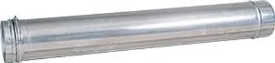 Image de Pluggit Tuyau en acier inoxydable DN150, 1.000 mm acier inoxydable brillant - LTR150-1000EG