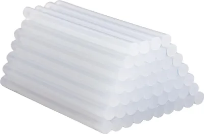 Produktbild von H&S 50 Stück Heißklebesticks 7mm transparent - Klebesticks 7mm für Heissklebepistole - 50x Heißklebesticks - EVA Harz Heißkleber Sticks - Heiß