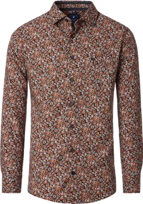 Produktbild von Redmond - Modern Fit - Herren Freizeithemd (252120110), Größe:XXL, Farbe:Orange (210)