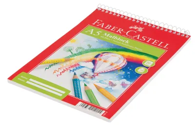Image de FABER-CASTELL 400052607 FABER-CASTELL Malblock DIN A5