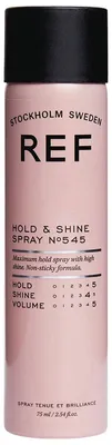 Produktbild von REF Hold and Shine 545, Haarspray, Frauen, normales Haar, 75 ml, Texturierung, 1 Stück(e)