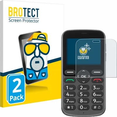 Produktbild von 2x BROTECT Schutzfolie für Doro 5860 Displayschutz Displayschutzfolie Folie Matt Entspiegelungsfolie