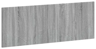 Immagine prodotto di vidaXL Testiera da parete, finitura Sonoma grigio, realizzata in legno composito
