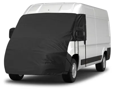 Productafbeelding van Windschermhoes 420D Oxford voor Fiat Ducato/Peugeot Boxer/Citroën Jumper, modeljaren 2006-2024