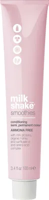 Image de Milkshake, smoothies, teinture capillaire semi-permanente, bleu, 100 ml