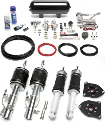 Image de TA Technix Kit de suspension pneumatique Viair noir pour Mini R50 52 53 Cooper S