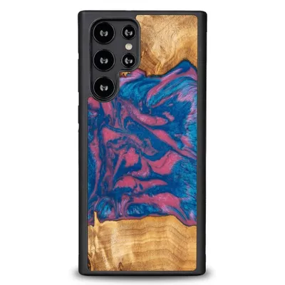 Produktbild von Bewood Einzigartige Hülle für Samsung Galaxy S22 Ultra - Neons - Vegas