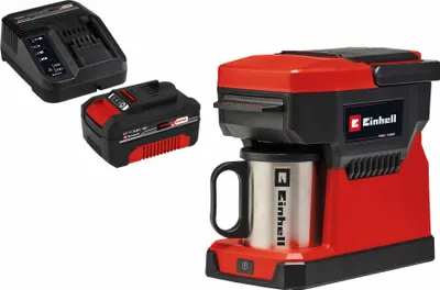 Obrázok produktu pre Akumulátorový kávovar EINHELL TE-CF 18 Li Kit (1x 4,0 Ah)