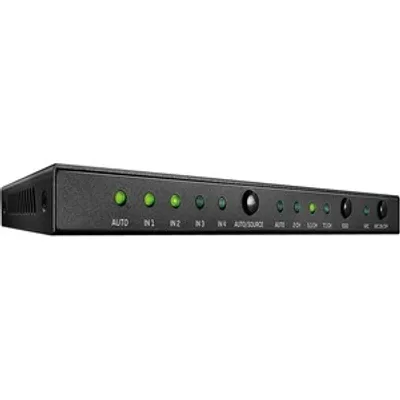Produktbild von LINDY 4 Port HDMI 2.0 18G Switch mit Audio