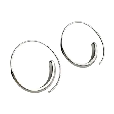 Produktbild von Damen-Ohrstecker, Ohrringe für Frauen Ohr-Stecker, schlicht & elegant Sterlingsilber 925, GESCHENKIDEE, inklusive Geschenkschachtel
