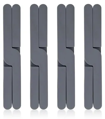 Immagine prodotto di Sottopentola in silicone, resistenti al calore, confezione da 4 pezzi, pieghevoli, resistenti fino a 230°C, senza BPA