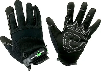 Produktbild von Kixx Elasthan Synthetik Arbeitshandschuhe Schwarz Gr.10 – Komfortabel & Schutz vor Schnitten