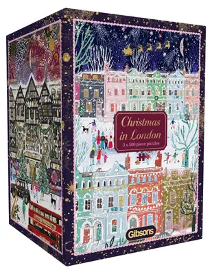 Produktbild von Gibsons Christmas in London, 500 Stück(e)