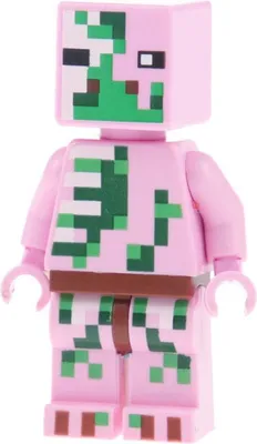 Produktbild von 1x Lego Minifigur Minecraft Zombie Pigman 21122 21130 973pb2144c01 min021